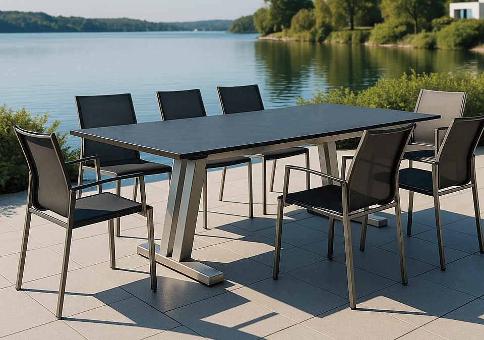 Gartentisch Am See H. Hasler AG